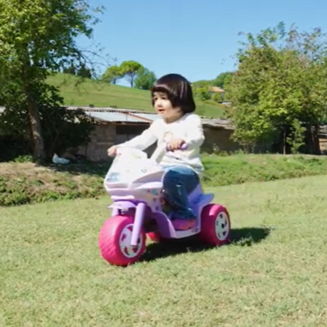 Peg Perego Peg Perego Mini Fairy 6v Kids Ride-On Motorbike IGMD0008