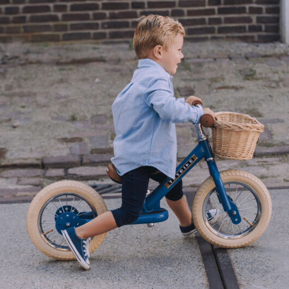 Trybike Copy of Trybike Steel 2 in 1 Kids Trike/Balance Bike - Vintage Blue TB6142