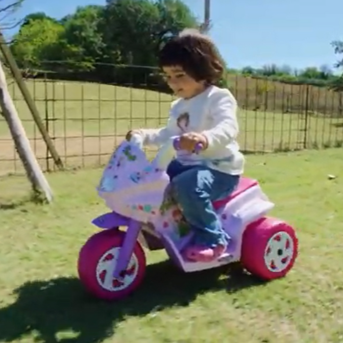 Peg Perego Peg Perego Mini Fairy 6v Kids Ride-On Motorbike IGMD0008