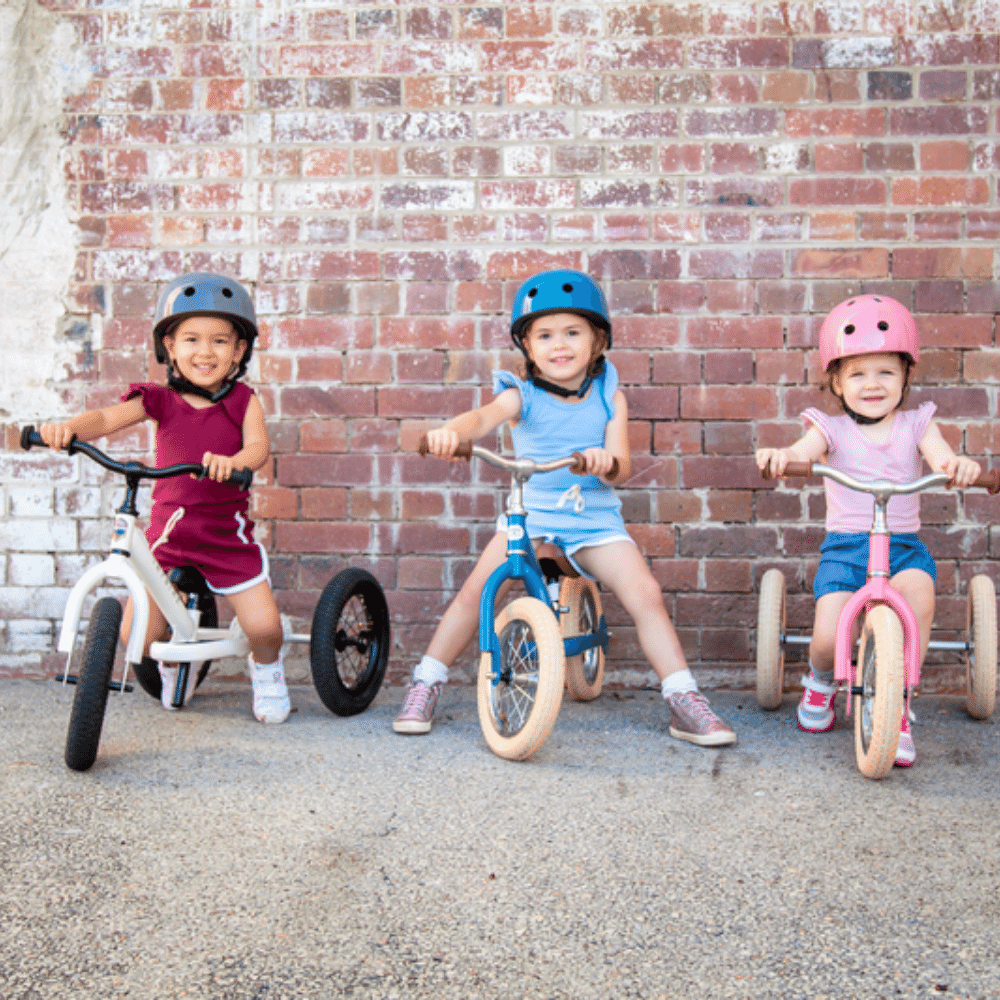 Trybike Copy of Trybike Steel 2 in 1 Kids Trike/Balance Bike - Vintage Blue TB6142