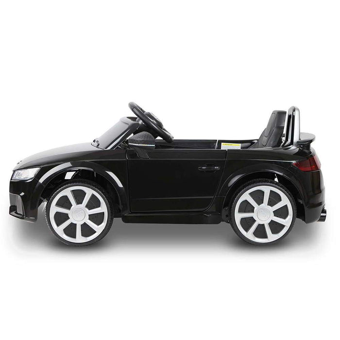 Unbranded Audi TT RS Roadster Licensed Black 12v Ride-On Kids Car RCAR-TTS-BK