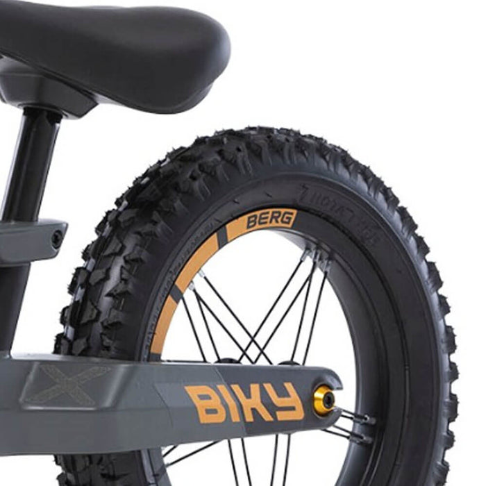 BERG BERG Biky Cross Grey 12" Inch Wheel Kids Balance Bike With Handbrake 24.74.71.00