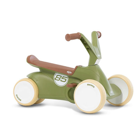 BERG BERG GO2 Retro Green 2in1 Kids Ride On Pedal & Push Kart 24.50.08.00