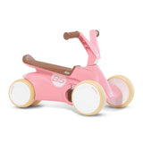 BERG BERG GO2 Retro Pink 2-in-1 Kids Ride On Pedal & Push Kart 24.50.07.00