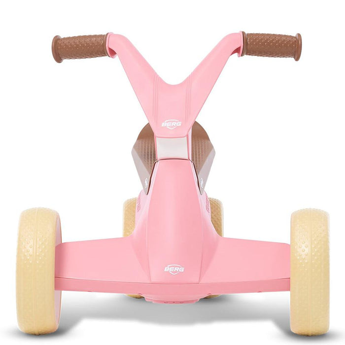 BERG BERG GO2 Retro Pink 2-in-1 Kids Ride On Pedal & Push Kart 24.50.07.00