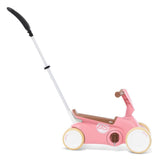 BERG BERG GO2 Retro Pink 2-in-1 Kids Ride On Pedal & Push Kart 24.50.07.00