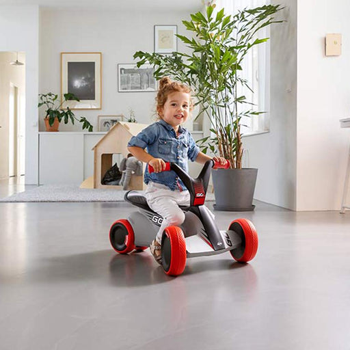 BERG BERG GO² SparX Red 2-in-1 Pedal Kart/Push Car for Toddlers 24.50.03.00