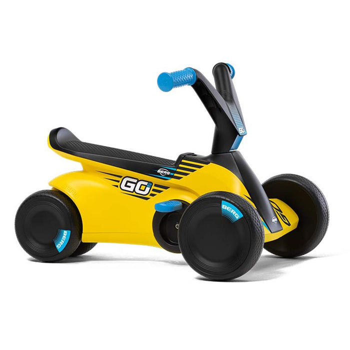 BERG BERG GO² SparX Yellow 2-in-1 Pedal Kart/Push Car for Toddlers 24.50.04.00