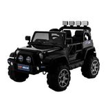 Kids Car Sales Big 2-Seat Beach-Cruiser 12v Kids Ride-On SUV w/ Remote - Black BJP012-BLA