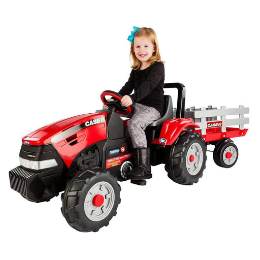Case Case Pedal Powered Red Tractor and Trailer Set IGCD0554 (44062)
