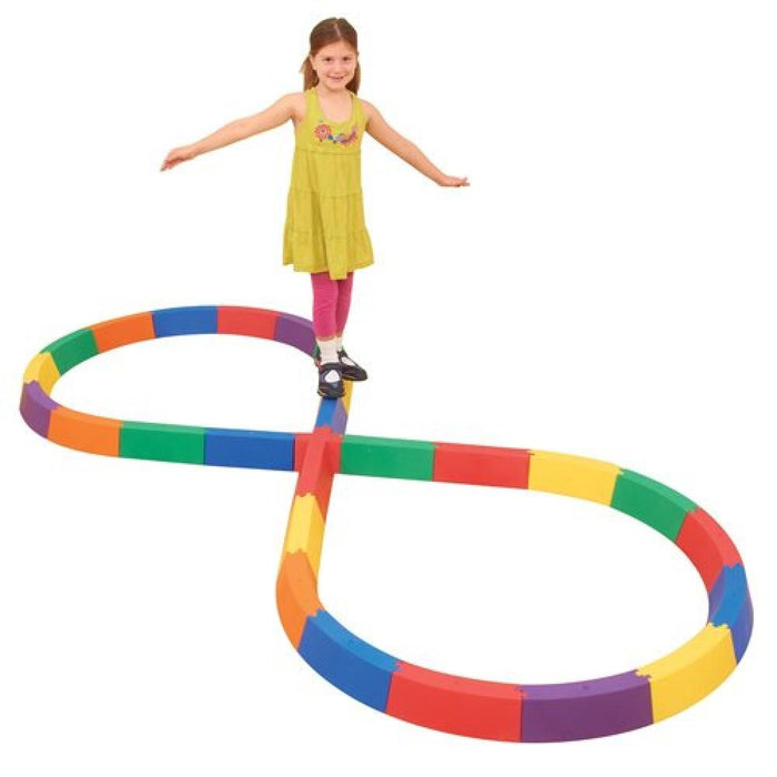 Yard Games Curved Modular Rainbow Balance Beams YG1200