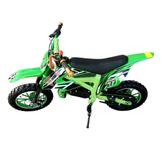 MJM MJM 49cc Petrol Powered 2-Stroke Kids Dirt Bike - Green MJM-49DB-GRE