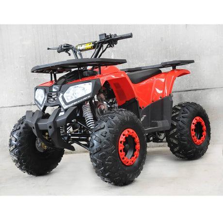 Motoworks Motoworks 150cc Petrol Powered 4-Stroke Raider Kids Quad Bike - Red MOT-150ATV-RA-RED