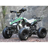 Motoworks 125cc Petrol-Powered 4-Stroke Sports Quad Bike - Green - Kids Car Sales