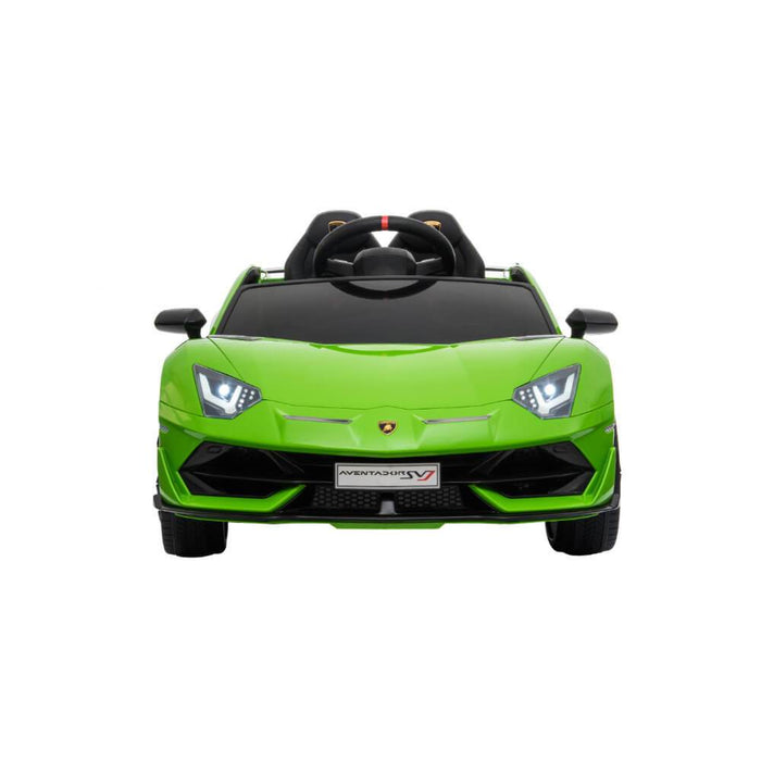 Kids Car Sales Lamborghini Aventador SVJ 12v Kids Ride-On Car w/ Remote - Green HL328-GRE