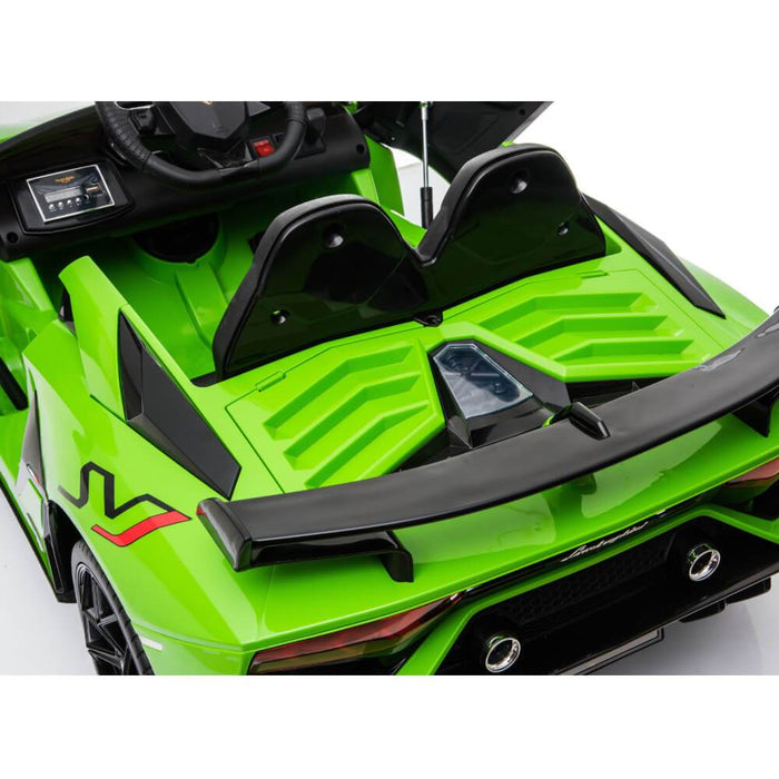 Kids Car Sales Lamborghini Aventador SVJ 12v Kids Ride-On Car w/ Remote - Green HL328-GRE