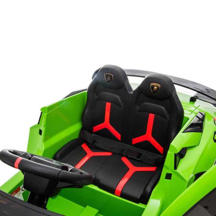 Kids Car Sales Lamborghini Aventador SVJ 12v Kids Ride-On Car w/ Remote - Green HL328-GRE