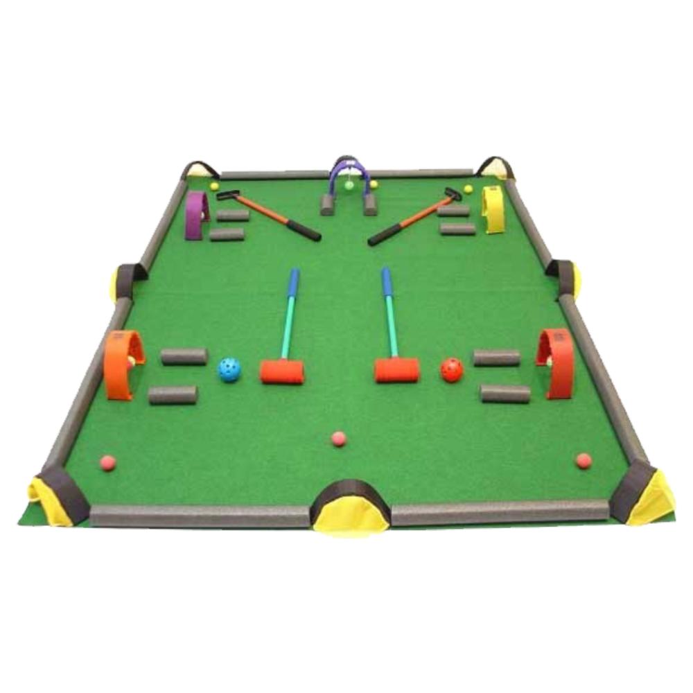 Yard Games Design Your Own Obstacle Mini Golf / Croquet Billiards Game YG1226