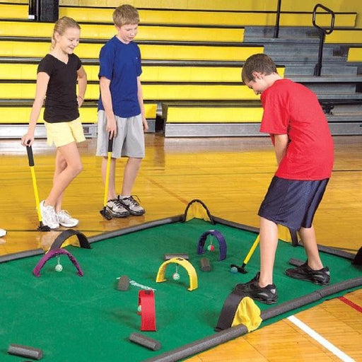 Yard Games Design Your Own Obstacle Mini Golf / Croquet Billiards Game YG1226