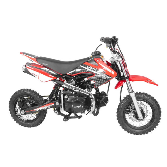 GMX 70cc 4-Stroke Semi-Auto Pro Kids Dirt Bike - Black - KIDS CAR SALES