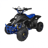 GMX GMX 70cc Ripper-X Junior Petrol Powered Kids Quad Bike - Black / Blue GE-YB70X-BLKBLU