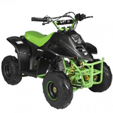 GMX GMX 70cc Ripper-X Junior Petrol Pwered Kids Quad Bike - Black / Green GE-YB70X-BLKGRN