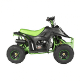 GMX GMX 70cc Ripper-X Junior Petrol Pwered Kids Quad Bike - Black / Green GE-YB70X-BLKGRN