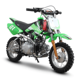 GMX GMX 50cc Moto50 4-Stroke Petrol Powered Kids Dirt Bike - Green GMXUB50GRN