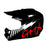 GMX GMX Motorcross Junior Kids Safety Helmet - Black