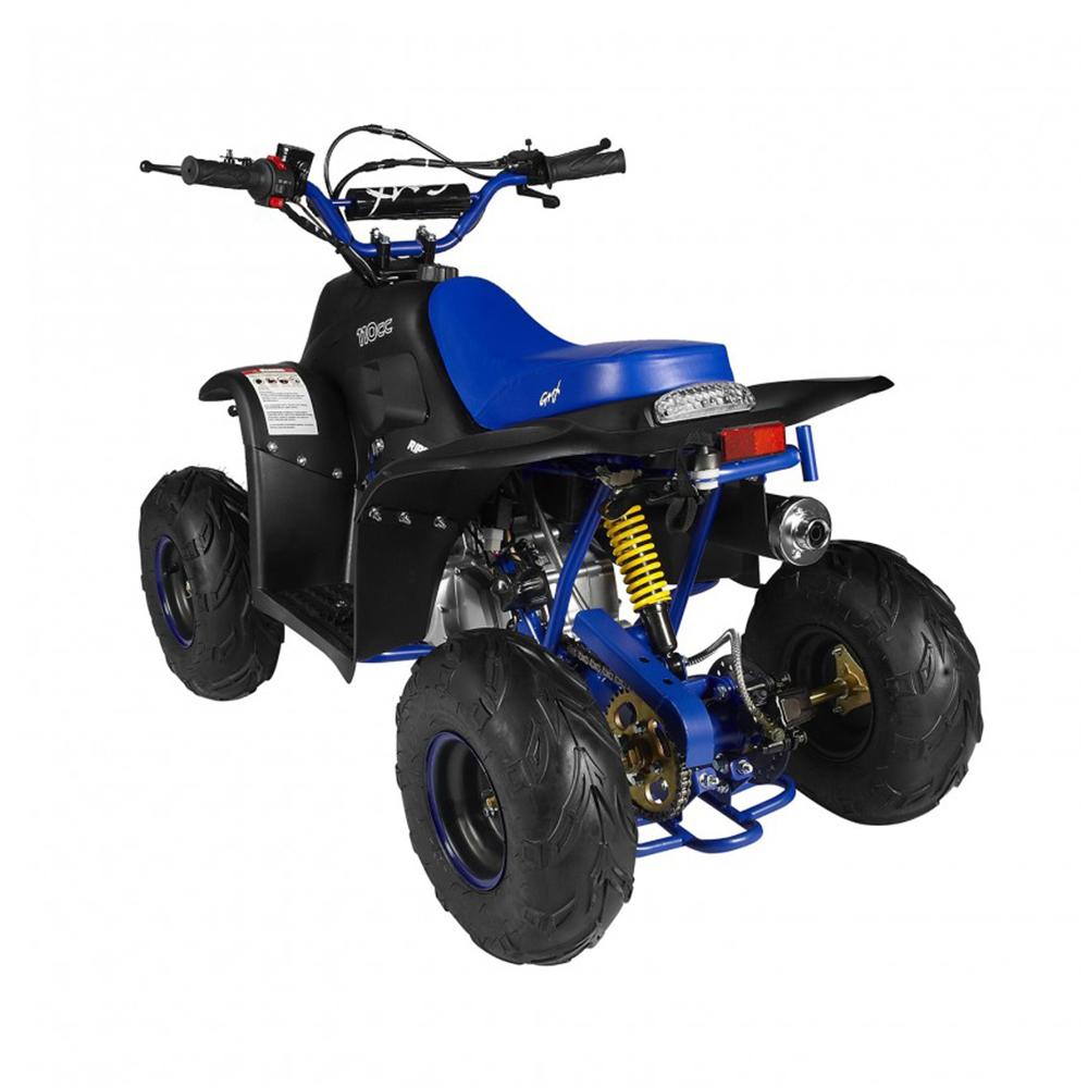 GMX GMX Ripper-X 110cc Junior Kids Quad Bike - Black/Blue GE-YB110X-BLKBLU