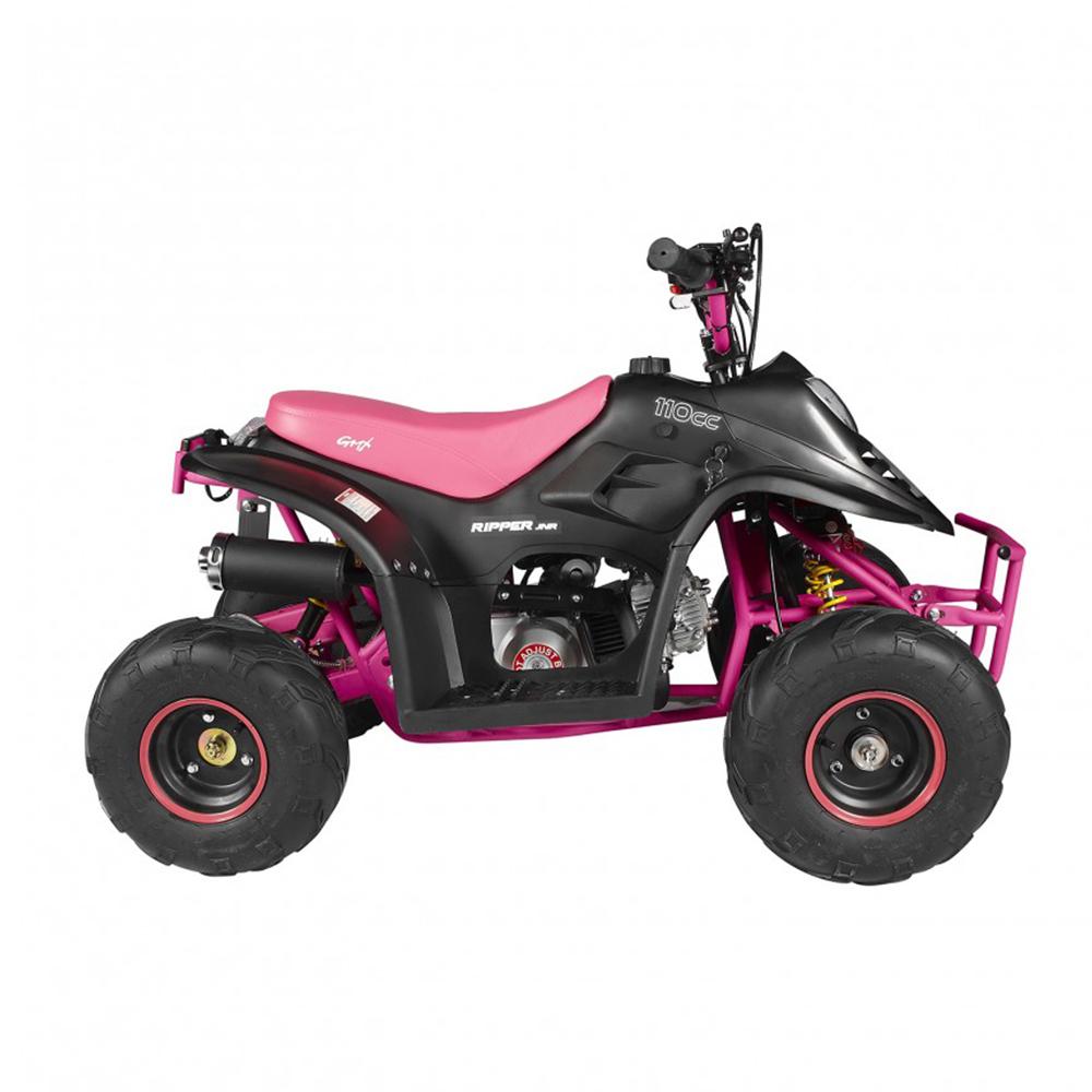 GMX GMX Ripper-X 110cc Junior Kids Quad Bike - Black/Pink GE-YB110X-BLKPIN