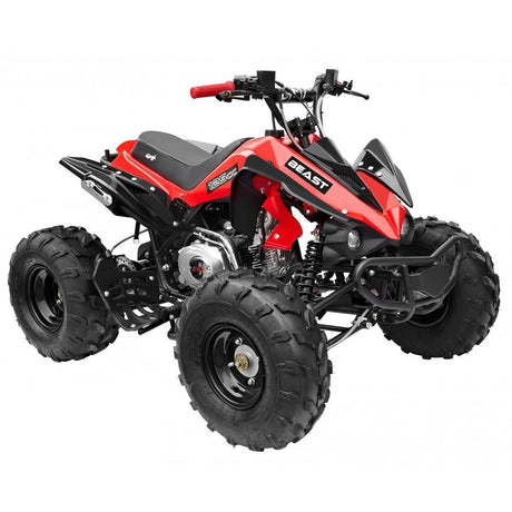 GMX GMX The Beast 125cc Petrol-Powered 4-Stroke Sports Quad Bike - Red GE-YX125-RED