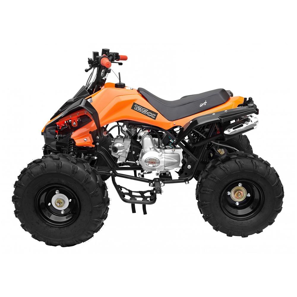 GMX GMX The Beast 125cc Petrol-Powered 4-Stroke Sports Quad Bike - Orange GE-YX125-ORG
