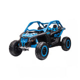 can-Am CAN-AM Licensed 2-Seats Electric UTV 24V Kids Ride On - Blue GS-8130043-BLU