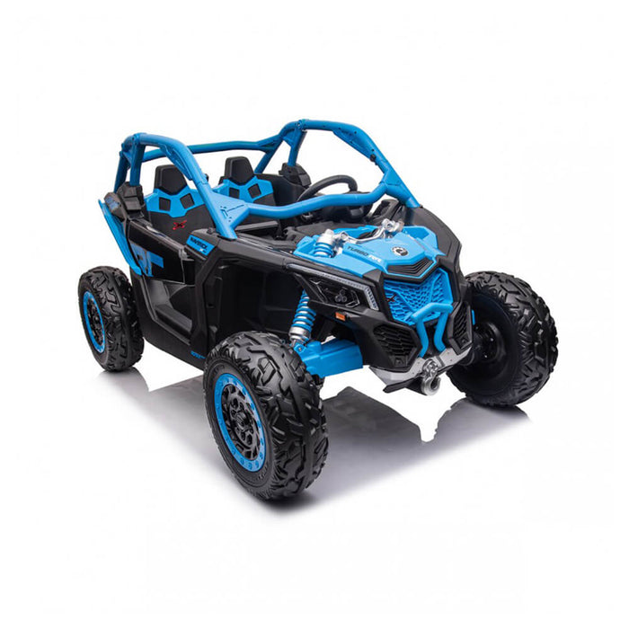 can-Am CAN-AM Licensed 2-Seats Electric UTV 24V Kids Ride On - Blue GS-8130043-BLU