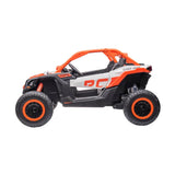 CAN-AM Licensed 2-Seats Electric UTV 24V Kids Ride On - Orange - KIDS CAR SALES