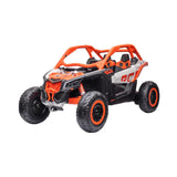 CAN-AM Licensed 2-Seats Electric UTV 24V Kids Ride On - Orange - KIDS CAR SALES