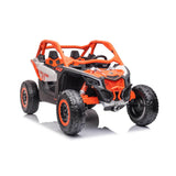 CAN-AM Licensed 2-Seats Electric UTV 24V Kids Ride On - Orange - KIDS CAR SALES