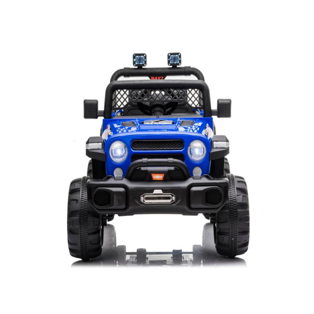 Go Skitz Basher 12v Kids Electric Ride On - Blue - KIDS CAR SALES