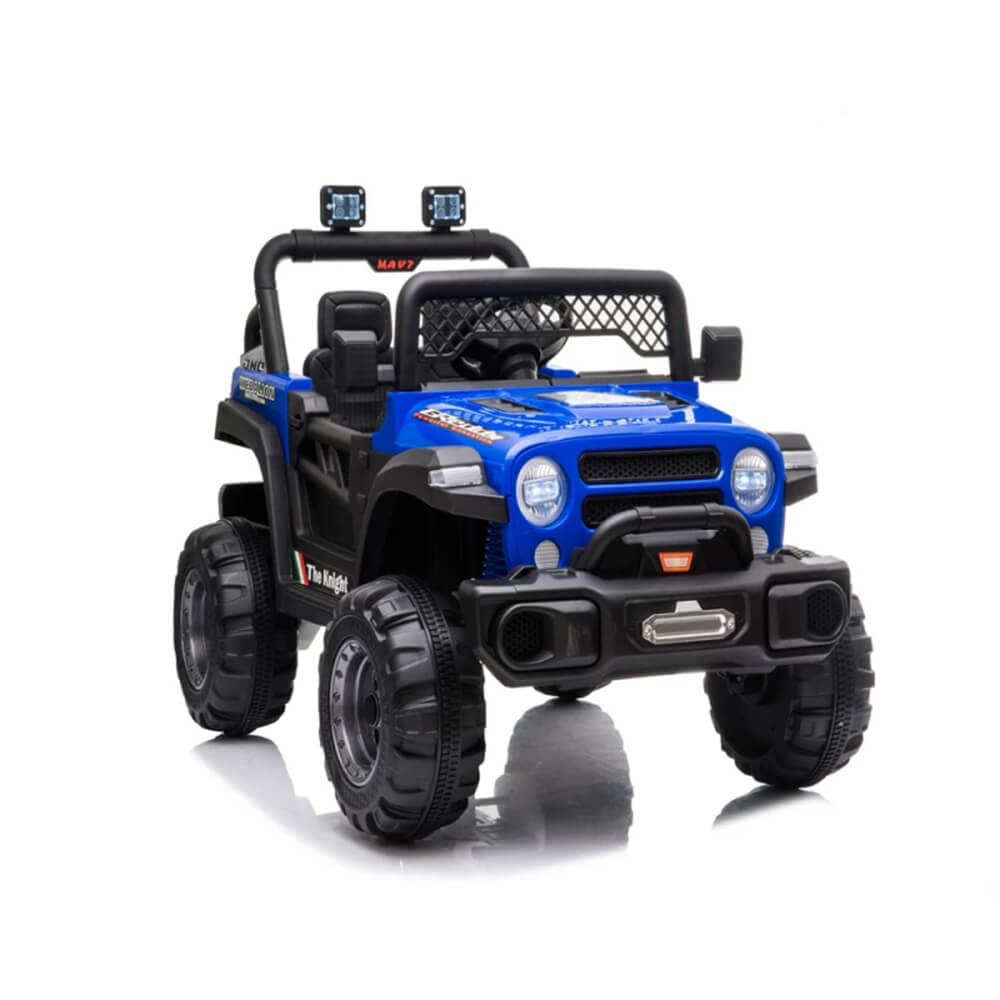 Go Skitz Basher 12v Kids Electric Ride On - Blue - KIDS CAR SALES