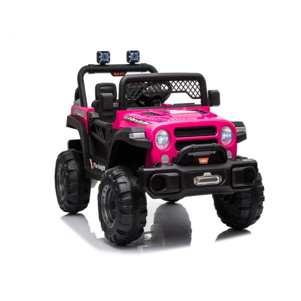 Go Skitz Basher 12v Kids Electric Ride On - Pink - KIDS CAR SALES