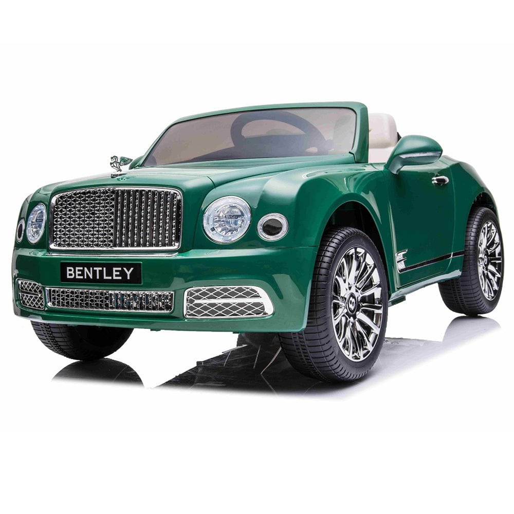 Go Skitz Go Skitz Bentley Mulsanne 12V Kids Electric Ride On - Green GS-8010278R-GRN