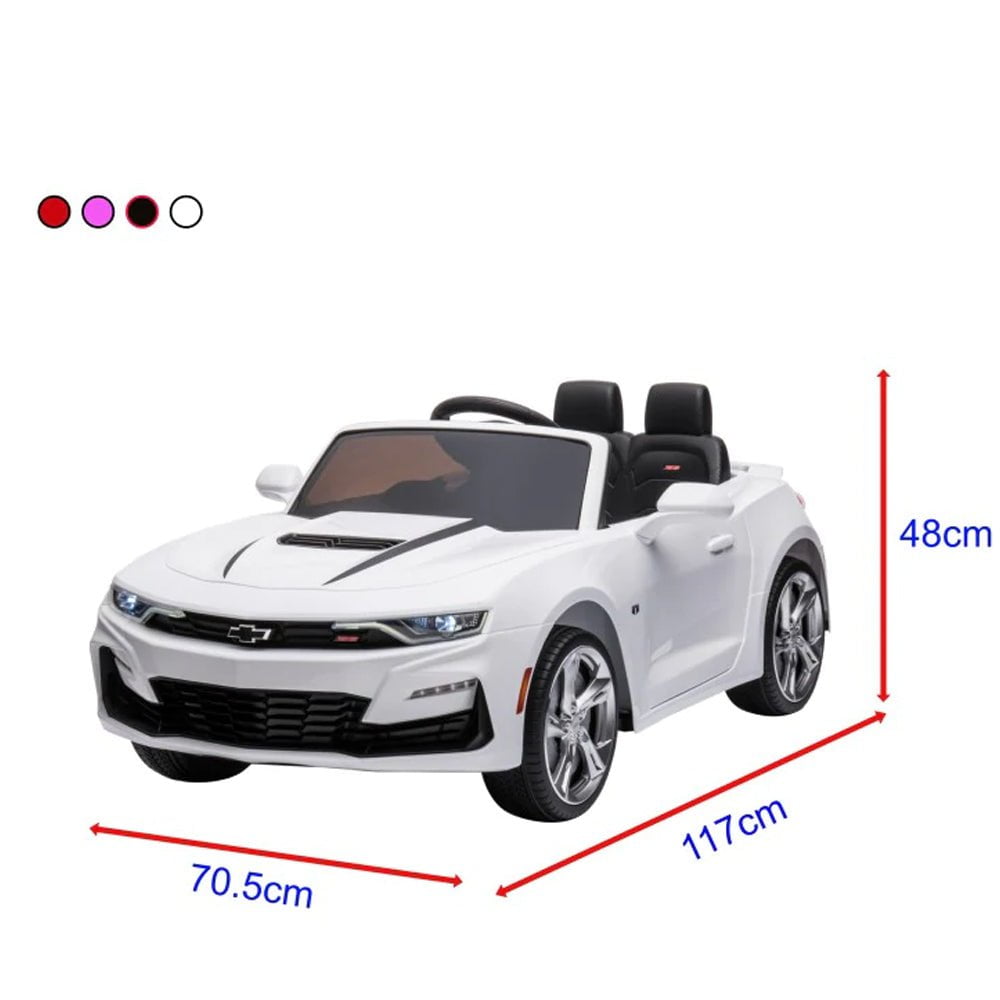 Go Skitz Go Skitz Chevrolet Camaro 2SS 12v Kids Ride On - White GS-8170035-2R-WHT