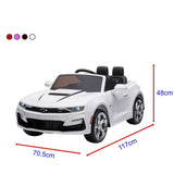 Go Skitz Go Skitz Chevrolet Camaro 2SS 12v Kids Ride On - White GS-8170035-2R-WHT