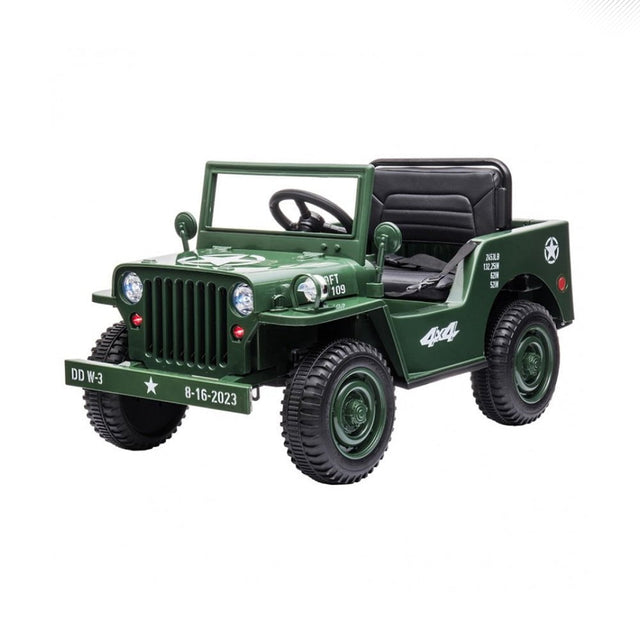 Go Skitz Go Skitz Major 12v Kids Electric Ride On - Army Green GS-8910005-2R-ARM