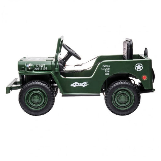 Go Skitz Go Skitz Major 12v Kids Electric Ride On - Army Green GS-8910005-2R-ARM