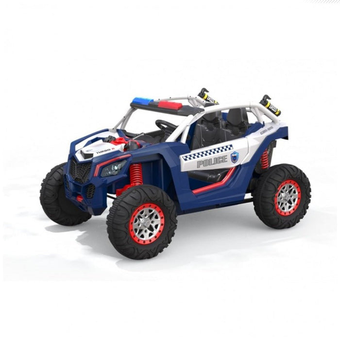 Go Skitz Go Skitz Police Beach Buggy 24v Kids Ride On - Blue GS-RF-2118-BLU