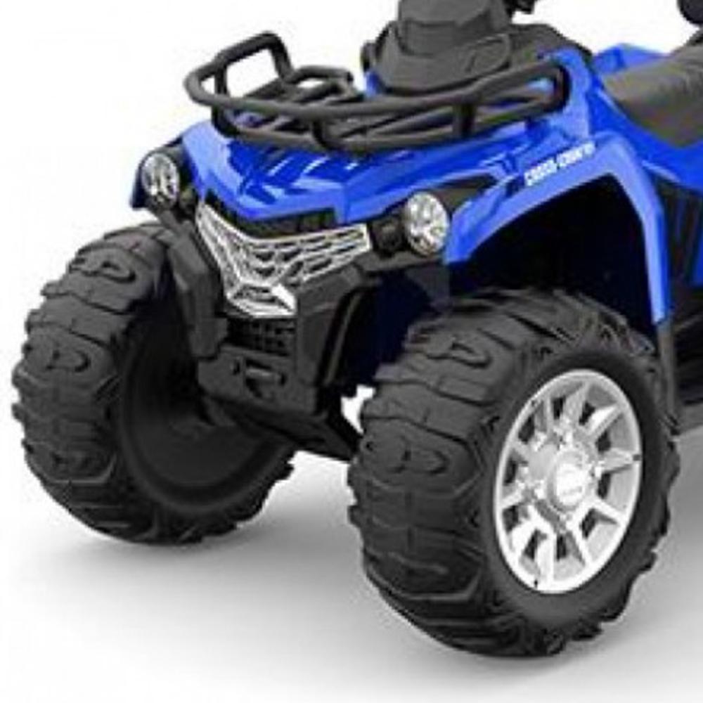 GMX Go Skitz Rover 12v Electric Kids Quad Bike - Blue GS-8010273BLU