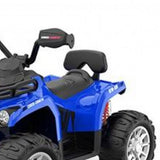 GMX Go Skitz Rover 12v Electric Kids Quad Bike - Blue GS-8010273BLU