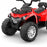 GMX Go Skitz Rover 12v Electric Kids Quad Bike - Red GS-8010273RED